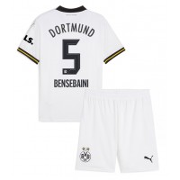 Camiseta Borussia Dortmund Ramy Bensebaini #5 Tercera Equipación para niños 2024-25 manga corta (+ pantalones cortos)